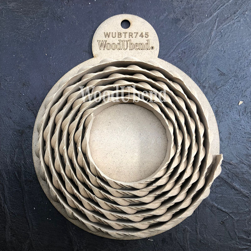 Fregio Decorativo "Cordone Cream", WoodUbend