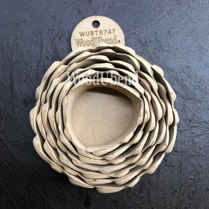 Fregio Decorativo "Cordone Onda Tropicale Big", WoodUbend