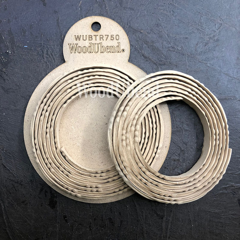 Fregio Decorativo "Cordone Onda Soave", WoodUbend