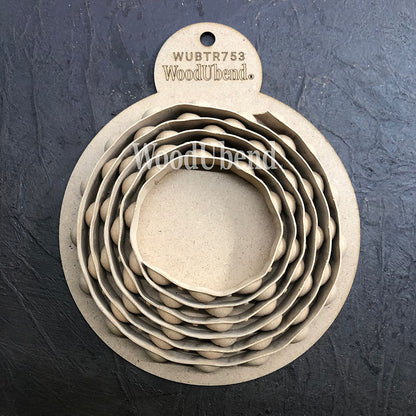 Fregio Decorativo "Cordone Perle di Fiume Big", WoodUbend