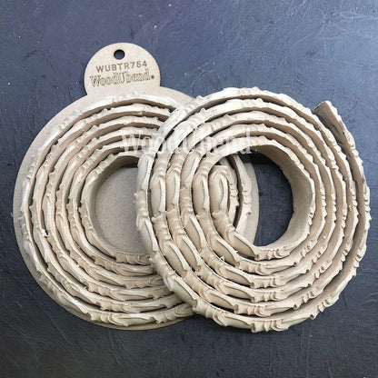 Fregio Decorativo "Cordone Foresta di Foglie Big", WoodUbend