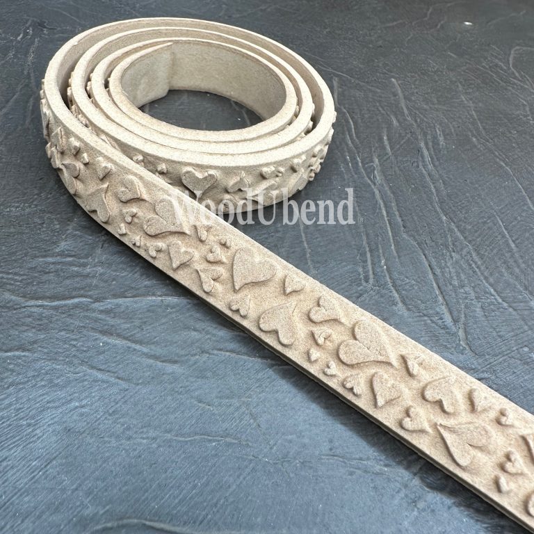 Fregio Decorativo "Cordone Cuore", WoodUbend