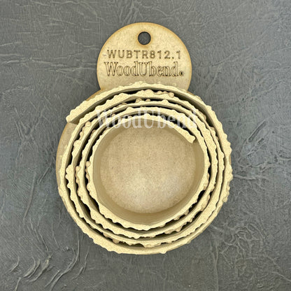 Fregio Decorativo "Cordone Fondo marino small", WoodUbend