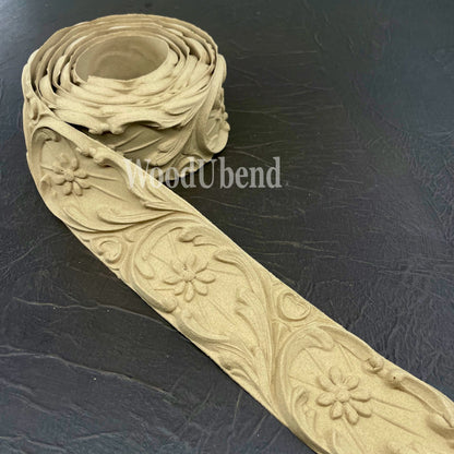 Fregio Decorativo "Cordone fiore di campo", WoodUbend