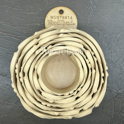 Fregio Decorativo "Cordone fiore di campo", WoodUbend