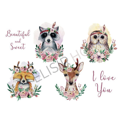 Stampa Trasferibile "BABY, HIPPY" 28x40 cm