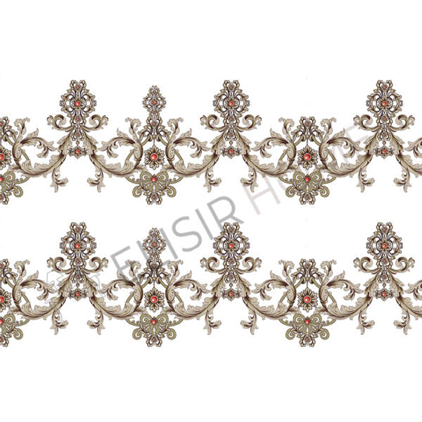 Stampa Trasferibile "FANTASIA, ROCOCO' " 28x40 cm