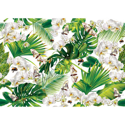 Stampa Trasferibile "FLORA & FAUNA, TROPICAL ORCHID" 28X40 cm