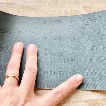 Carta vetro - BASE IN TELA - Grana P100