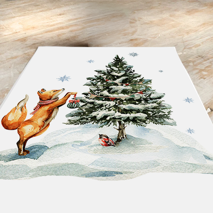Transfer Print "CHRISTMAS, SNOWBALL" 28×40 cm