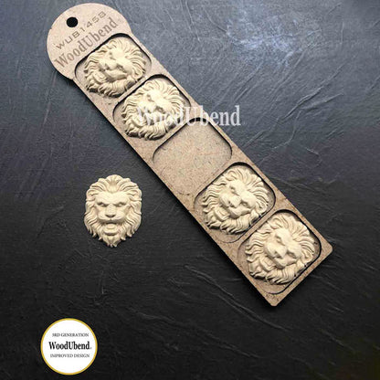Fregio Decorativo "Testa di Leone", WoodUbend