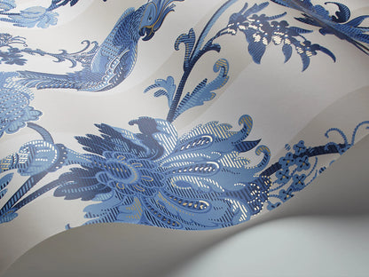 Carta da Parati "MARTYN LAWRENCE BULLARD" Zerzura bejge e blu | COLE & SON