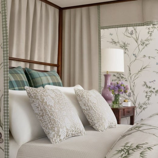 Papier peint « HERBE ADHÉSIVE AQUAMARINE » | HARLEQUIN