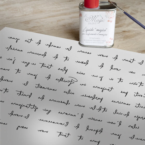 Stampa Trasferibile “SCRIPT, CALLIGRAPHY” 28×40 cm