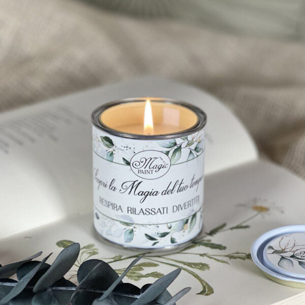 "Candela profumo floreale e sensuale" Magic Paint