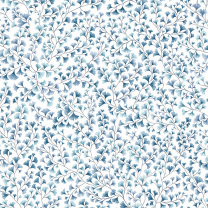 Carta da Parati "MAIDENHAIR BLU" Botanical | COLE & SON