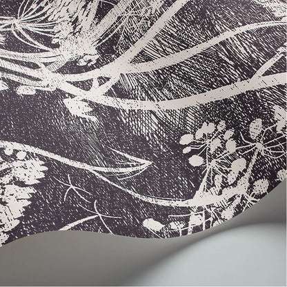 Carta da Parati "COW PARSLEY BIANCO & NERO" The Contemporary | COLE & SON