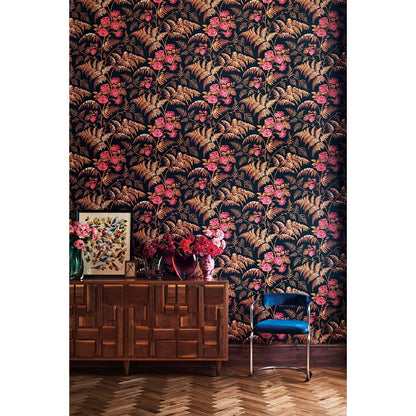 Carta da Parati "ROSE NERO" Botanical | COLE & SON