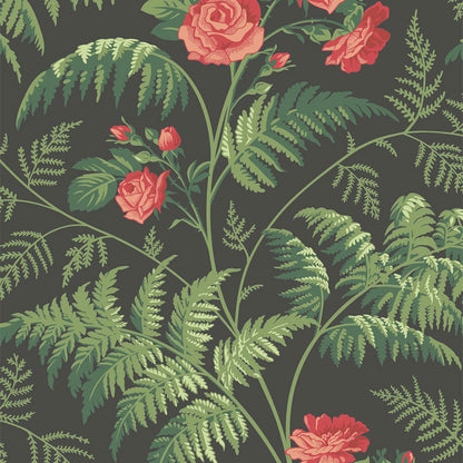 Carta da Parati "ROSE VERDE" Botanical | COLE & SON
