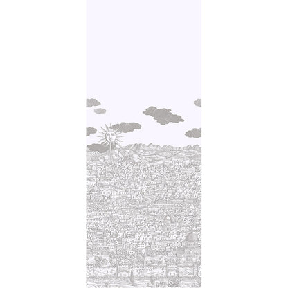 Carta da Parati "VISTA MEDITERRANEA BIANCA" Fornasetti | COLE & SON