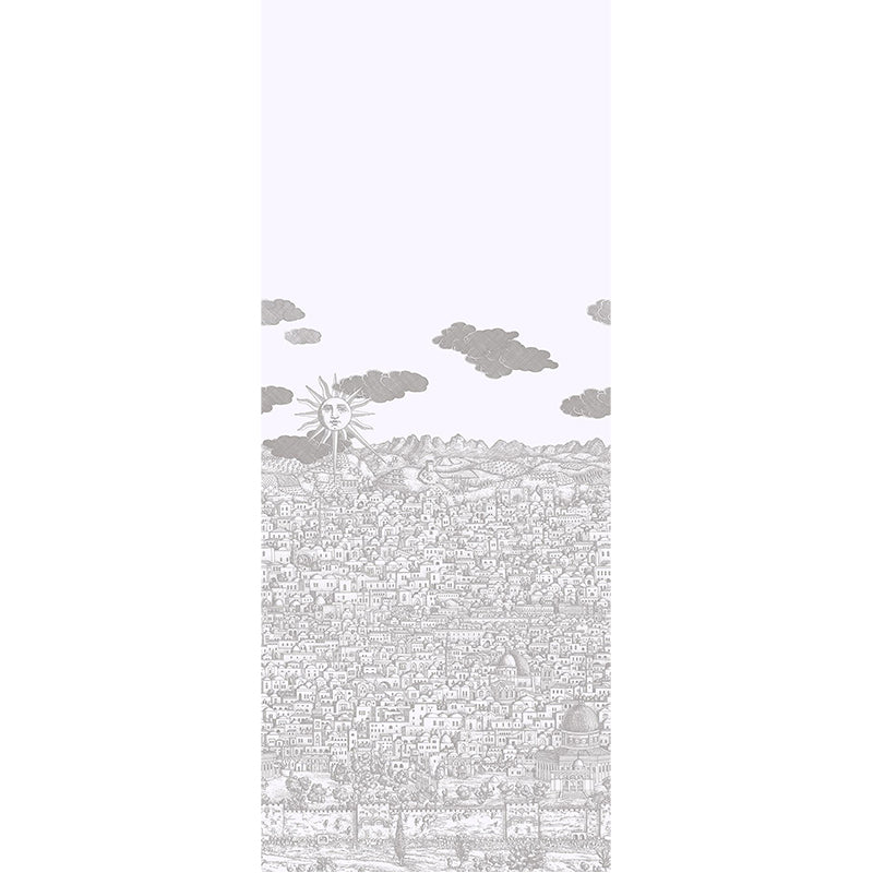 Carta da Parati "VISTA MEDITERRANEA BIANCA" Fornasetti | COLE & SON