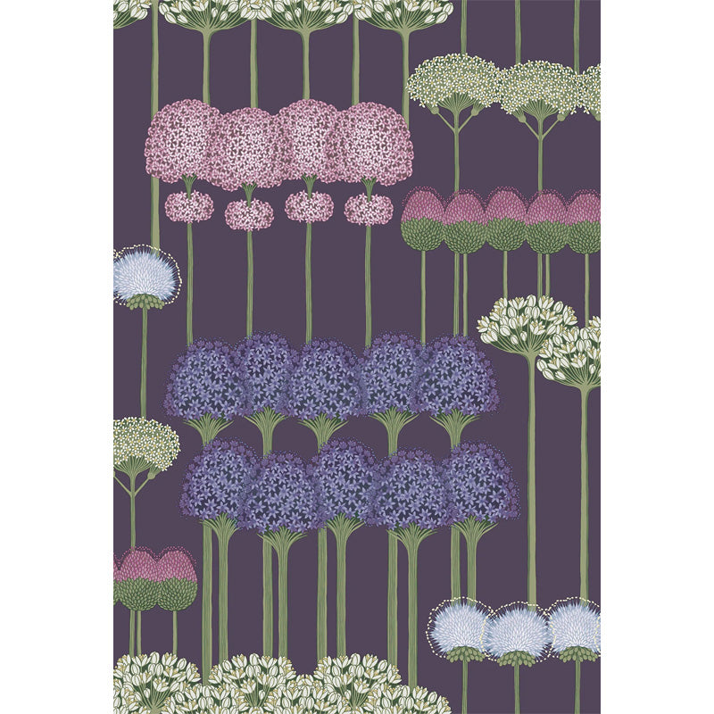 Carta da Parati "ALLIUM VIOLA" Botanical | COLE & SON