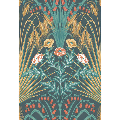 Carta da Parati "BLUEBELL ARANCIONE" Botanical | COLE & SON