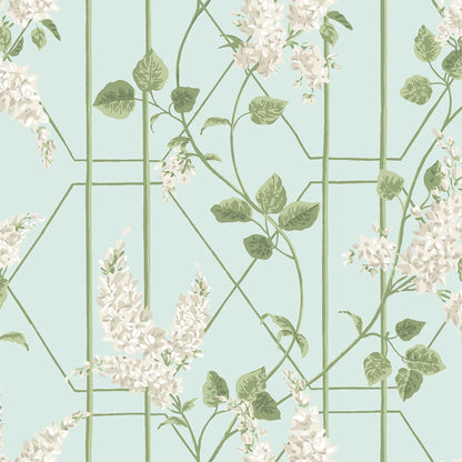 Carta da Parati "WISTERIA BIANCO" Botanical | COLE & SON