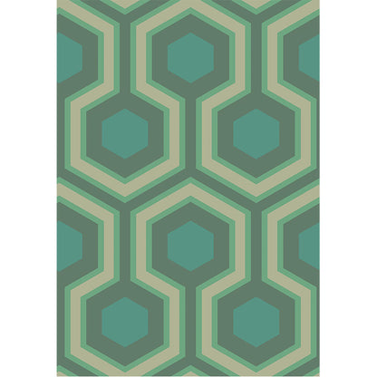 Carta da Parati "HICK'S GRAND VERDE & ORO" The Contemporary | COLE & SON