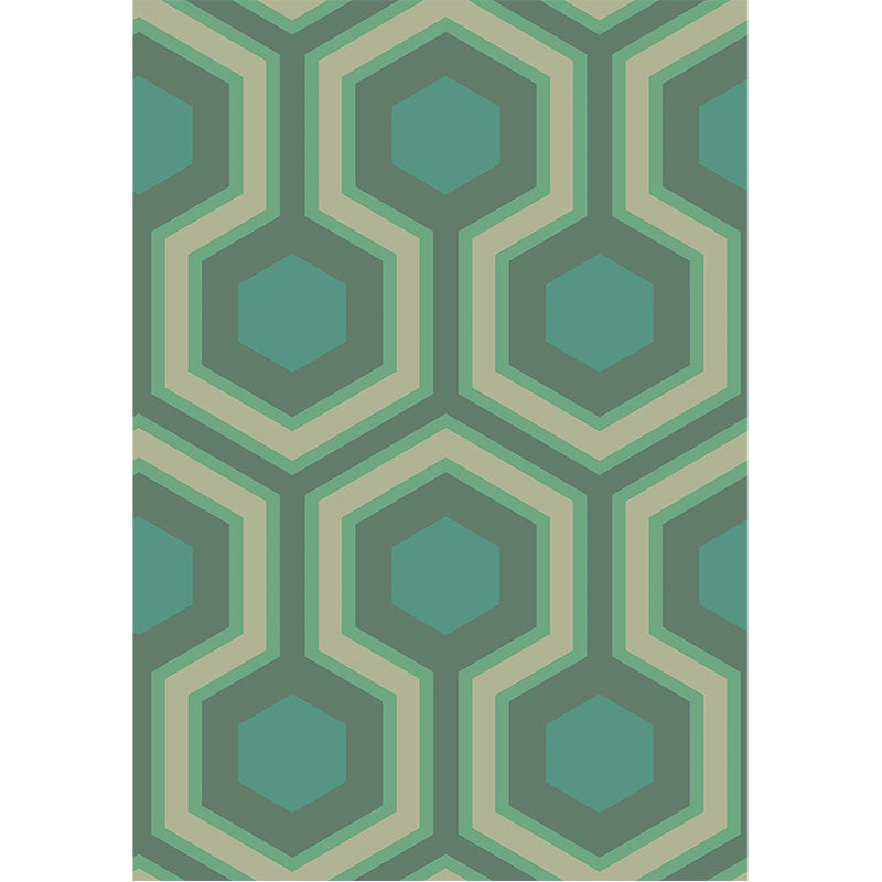 Carta da Parati "HICK'S GRAND VERDE & ORO" The Contemporary | COLE & SON