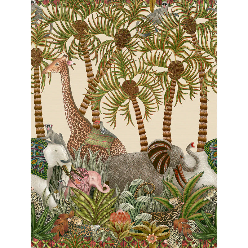 Carta da Parati "LETABA MARCH GRASSCLOTH BIANCO" Jabula-Ardmore | COLE & SON