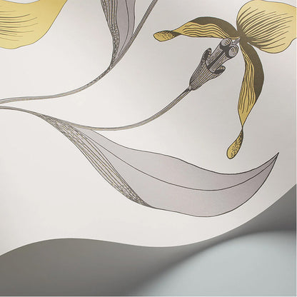 Carta da Parati "ORCHID BIANCO & GIALLO" The Contemporary | COLE & SON