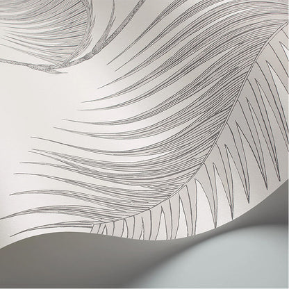 Carta da Parati "PALM LEAVES ARGENTO" The Contemporary | COLE & SON