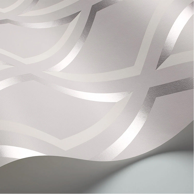 Carta da Parati "POMPEIAN GRIGIO & ARGENTO" The Contemporary | COLE & SON