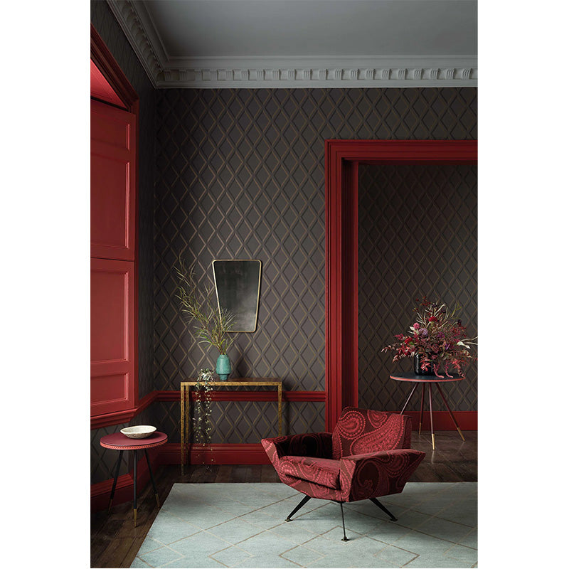 Carta da Parati "POMPEIAN NERO & BRONZO" The Contemporary | COLE & SON