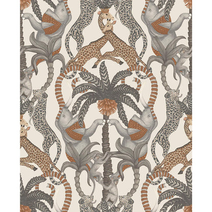 Carta da Parati "SAFARI TOTEM PANNA" Jabula-Ardmore | COLE & SON