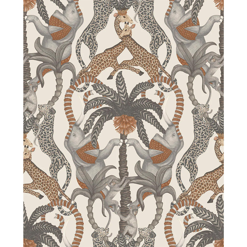 Carta da Parati "SAFARI TOTEM PANNA" Jabula-Ardmore | COLE & SON