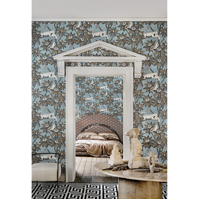 Carta da Parati "SATARA AZZURRO" Jabula-Ardmore | COLE & SON