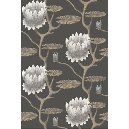 Carta da Parati "SUMMER LILY NERO & BIANCO " The Contemporary | COLE & SON