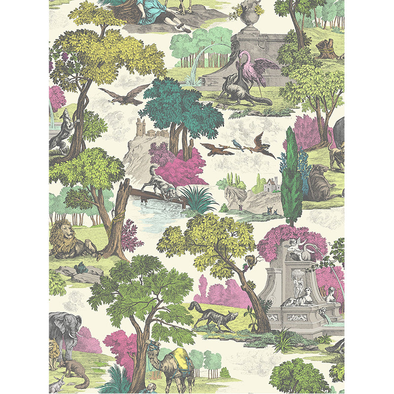 Carta da Parati "VERSAILLES GRAND MULTICOLOR" The Contemporary | COLE & SON
