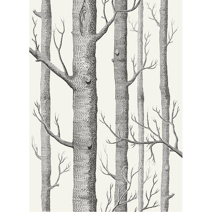 Carta da Parati "WOODS BIANCO & NERO" The Contemporary | COLE & SON