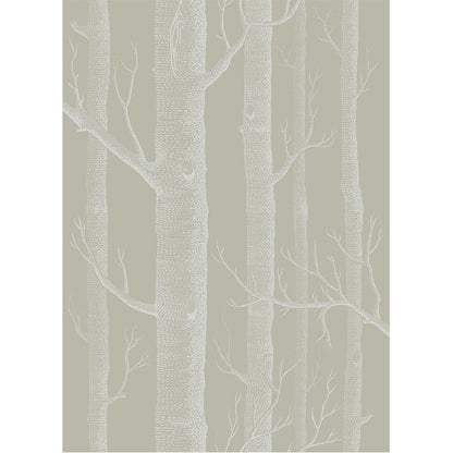 Carta da Parati "WOODS TORTORA & BIANCO" The Contemporary | COLE & SON