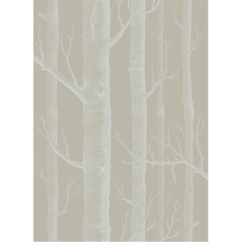 Carta da Parati "WOODS TORTORA & BIANCO" The Contemporary | COLE & SON