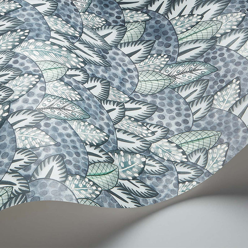 Carta da Parati "ZULU TERRAIN AZZURRO" Jabula-Ardmore | COLE & SON