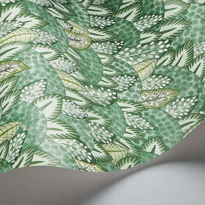 Carta da Parati Premium "ZULU TERRAIN VERDE FORESTA" Jabula-Ardmore | COLE & SON