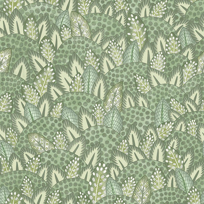 Carta da Parati "ZULU TERRAIN VERDE" Jabula-Ardmore | COLE & SON