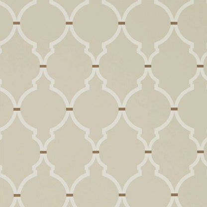 Carta da parati "Empire Trellis Beige" - Curios - SANDERSON