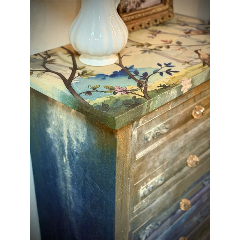 Mobile cassettiera “Enchanted Forest” I Restyling di Elisa