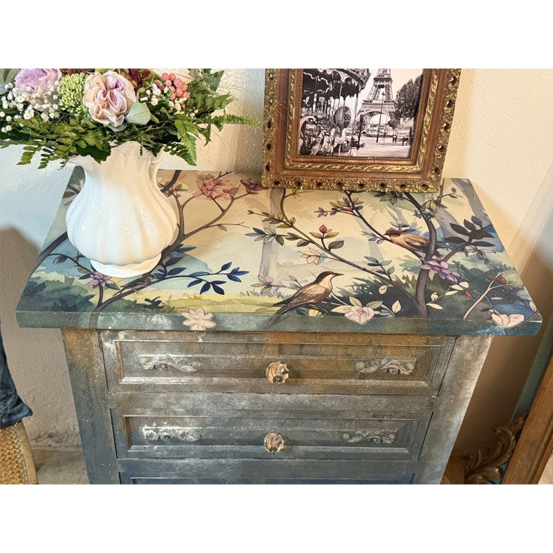 Mobile cassettiera “Enchanted Forest” I Restyling di Elisa