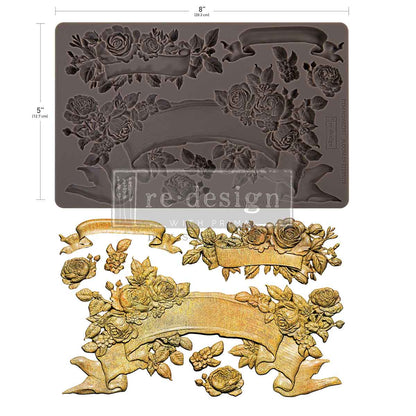 Redesign Decor Moulds "Bloom Of Eternity" 12,7 × 25,5 cm